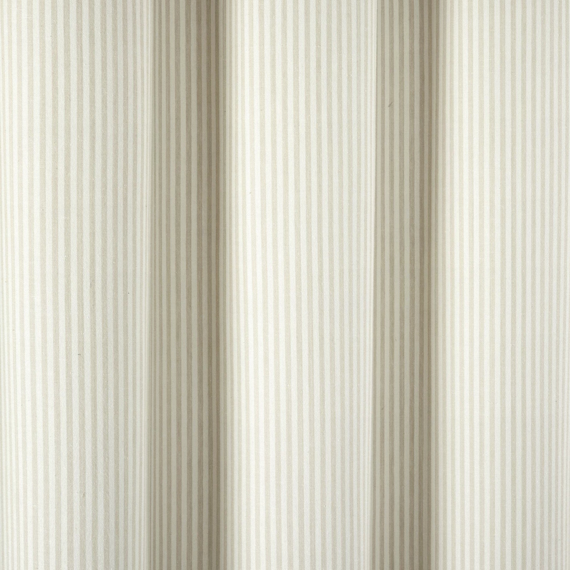 Farmhouse Vintage Stripe Yarn Dyed Recycled Cotton Blend Shower Curtain