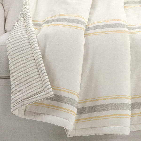 Farmhouse Stripe Throw