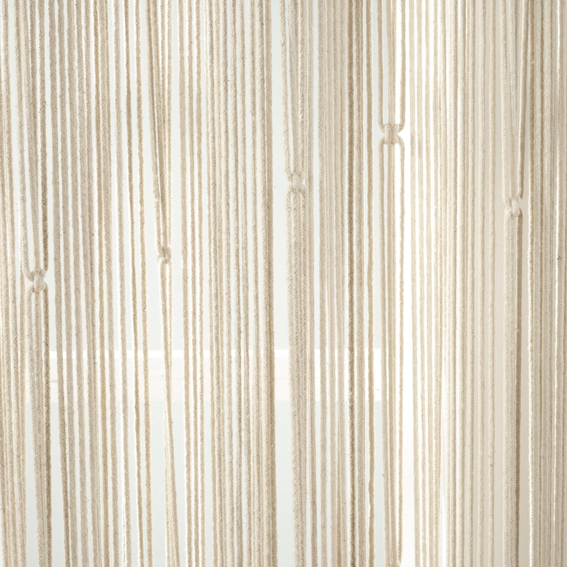 Boho Macrame Leaf Cotton Window Curtain