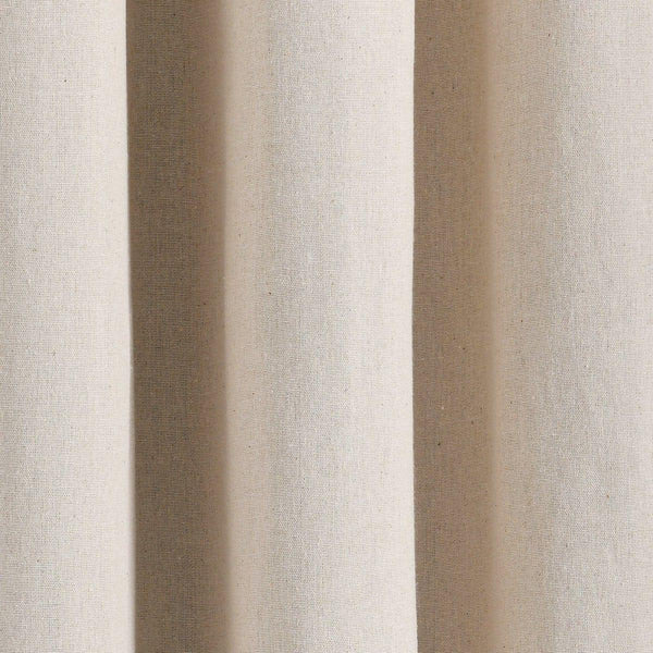Insulated Grommet Blackout Faux Linen Window Curtain Panel