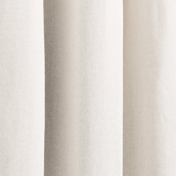 Insulated Grommet Blackout Faux Linen Window Curtain Panel