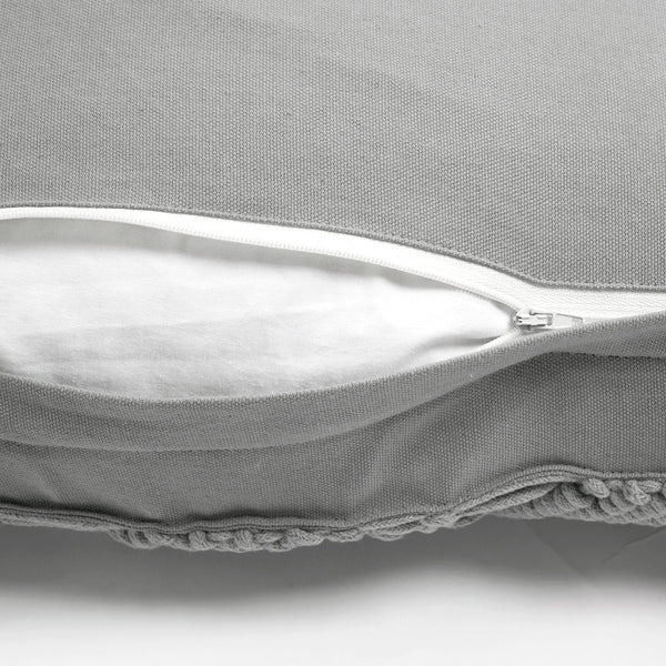 Studio Chevron Macrame Decorative Pillow Cover