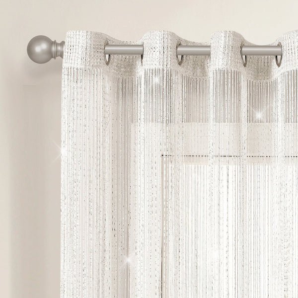 Night Sky String Thread Window Curtain Panel