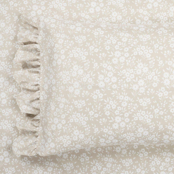 Garden Of Flowers Ruffle Sheet Set