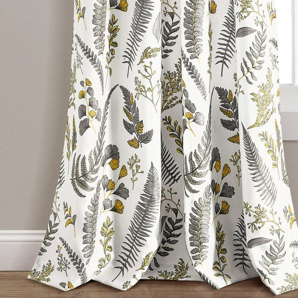 Devonia All Over Light Filtering Window Curtain Panel Set