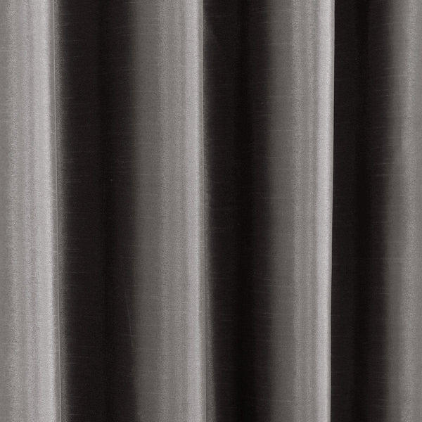 Faux Silk 100% Blackout Window Curtain Panel