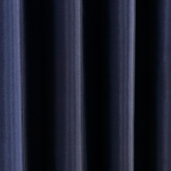Faux Silk 100% Blackout Window Curtain Panel