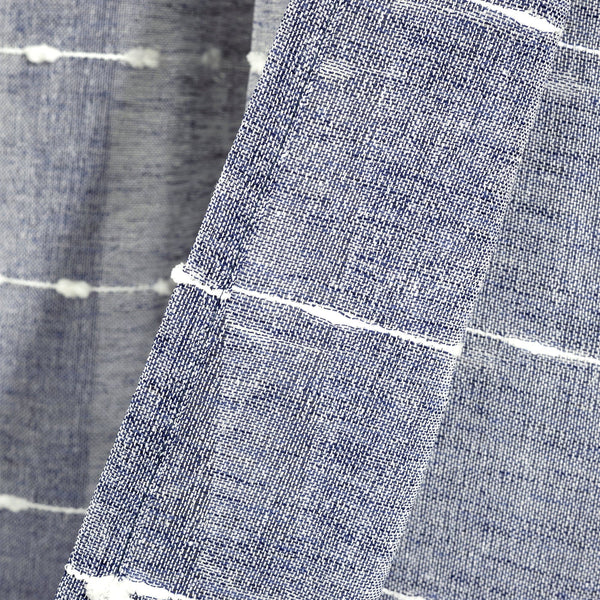 Farmhouse Textured Grommet Sheer Ultra Wide Window Curtain Panel