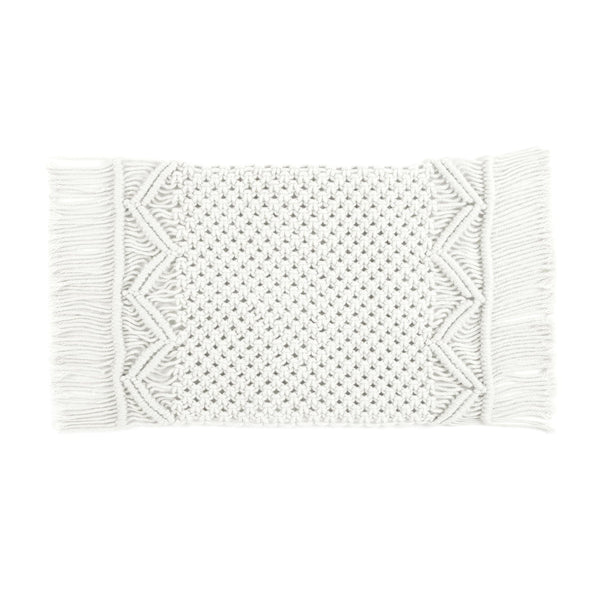 Boho Macrame Indoor/Outdoor Placemat 2-Pack Set