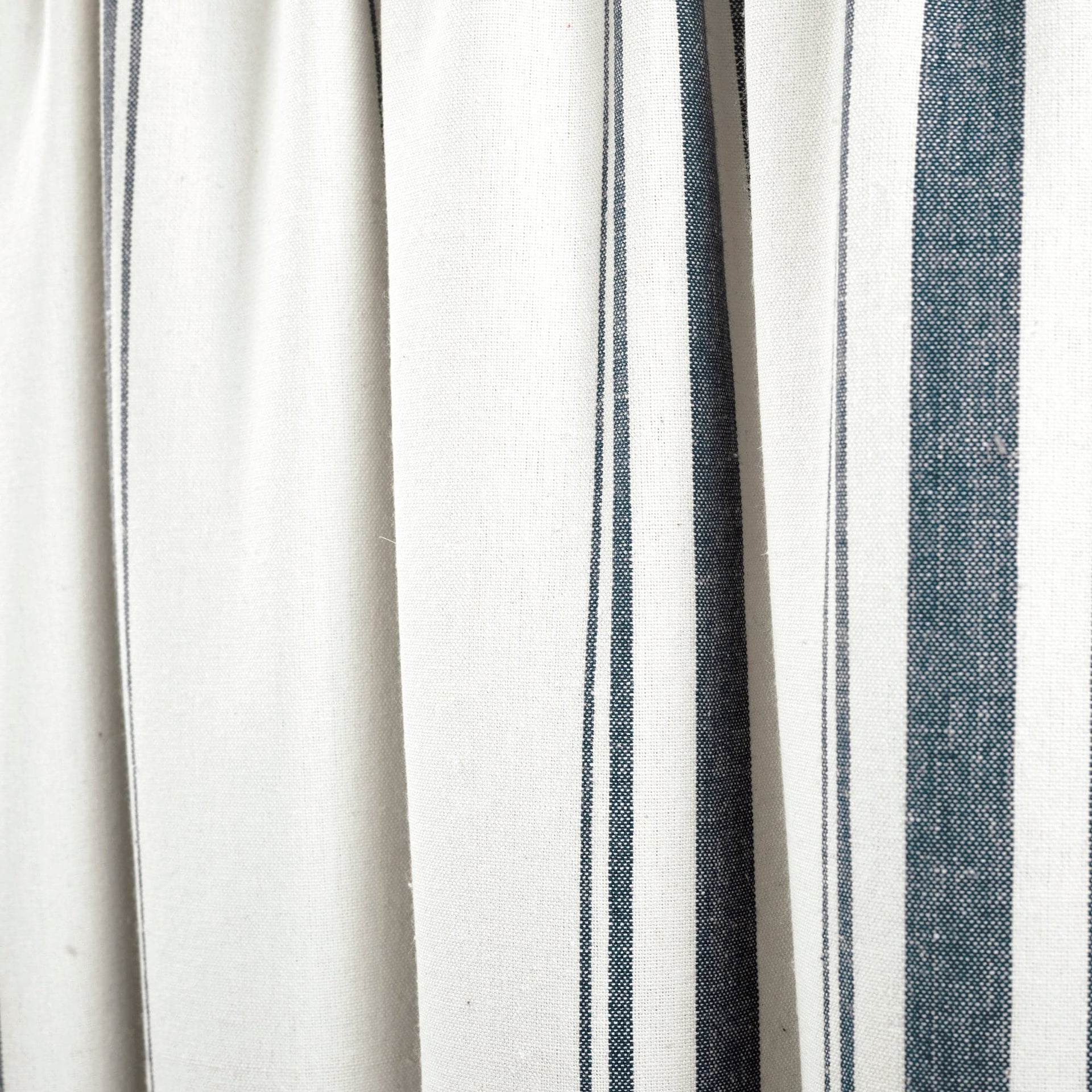 Farmhouse Stripe Yarn Dyed Recycled Cotton Blend Valance