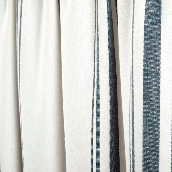 Farmhouse Stripe Yarn Dyed Recycled Cotton Blend Valance