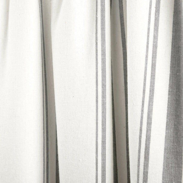 Farmhouse Stripe Yarn Dyed Recycled Cotton Blend Valance