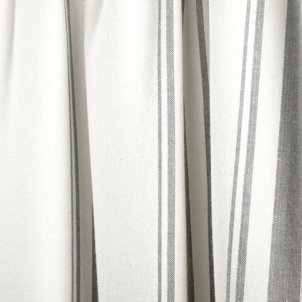 Farmhouse Stripe Yarn Dyed Recycled Cotton Blend Valance