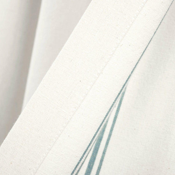 Farmhouse Stripe Yarn Dyed Recycled Cotton Blend Valance