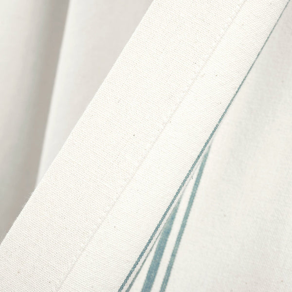 Farmhouse Stripe Yarn Dyed Recycled Cotton Blend Valance