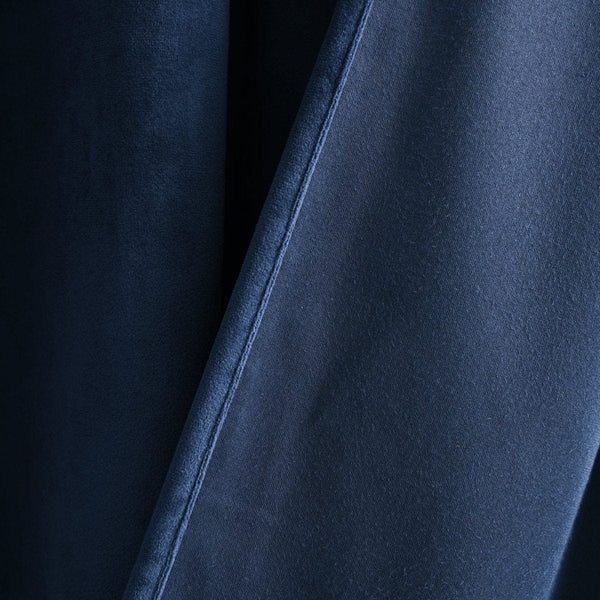 Prima Velvet Solid Ultra Wide Light Filtering Window Curtain Panel