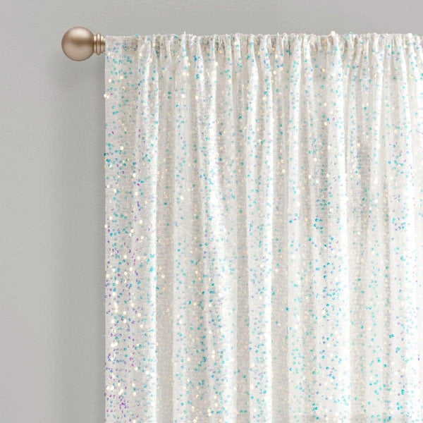 Ballgown Glam Sparkle Sequins Window Curtain Panel