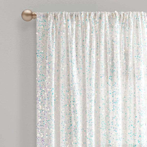 Ballgown Glam Sparkle Sequins Window Curtain Panel