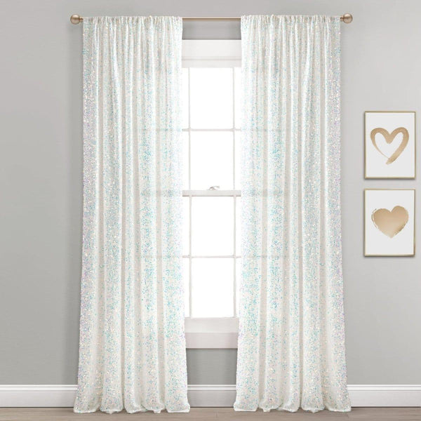 Ballgown Glam Sparkle Sequins Window Curtain Panel