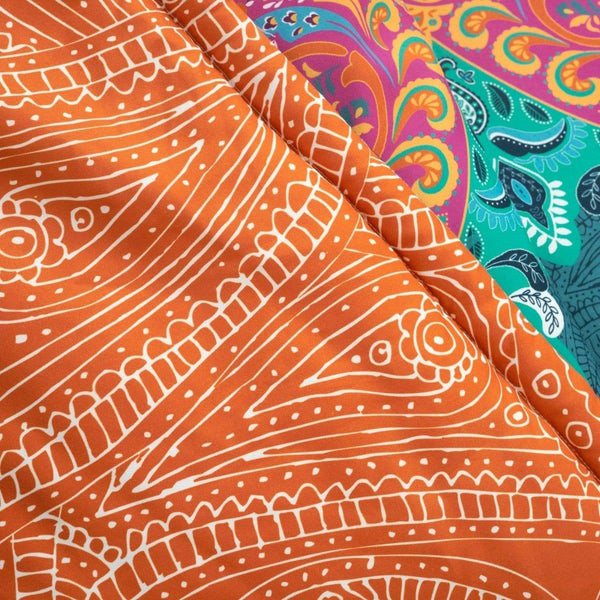 Boho Chic Reversible Throw