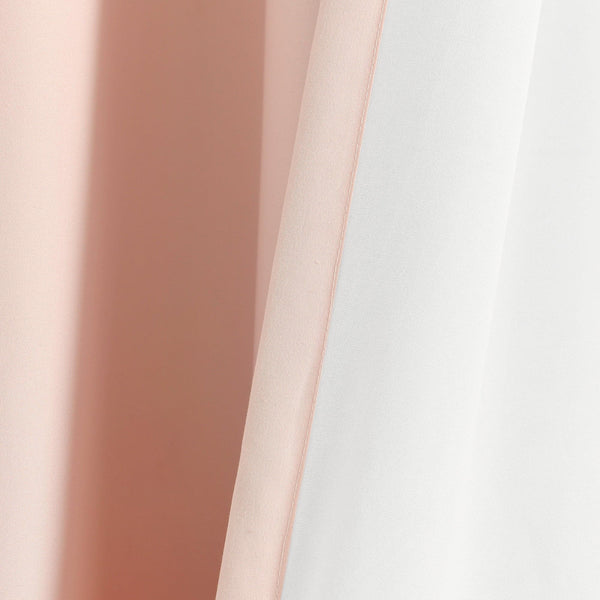 Allison Ruffle 100% Blackout Window Curtain Panel