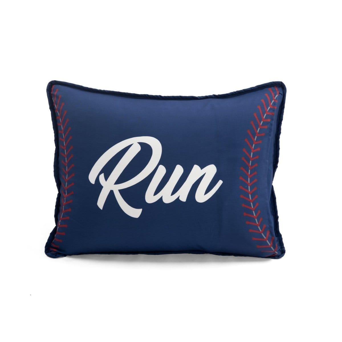 Baseball Game Reversible Oversized Kids Quilt Set