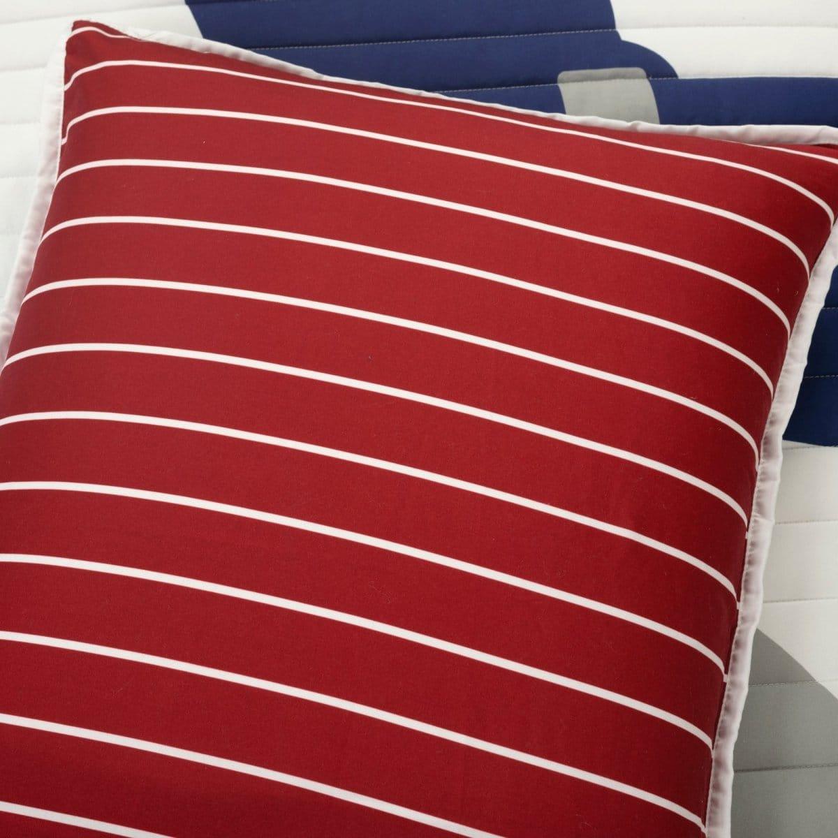 Baseball Game Reversible Oversized Kids Quilt Set