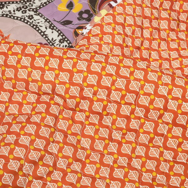 Bohemian Flower Cotton Quilt 3 Piece Set