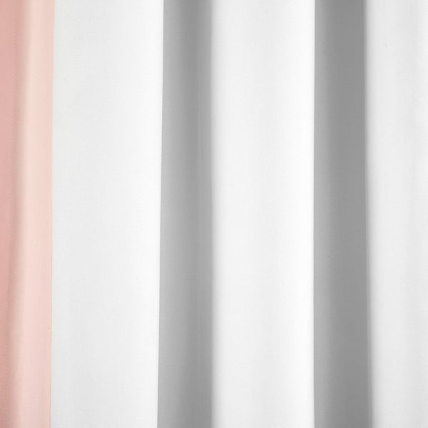 Gradient of pink, gray, and white colors