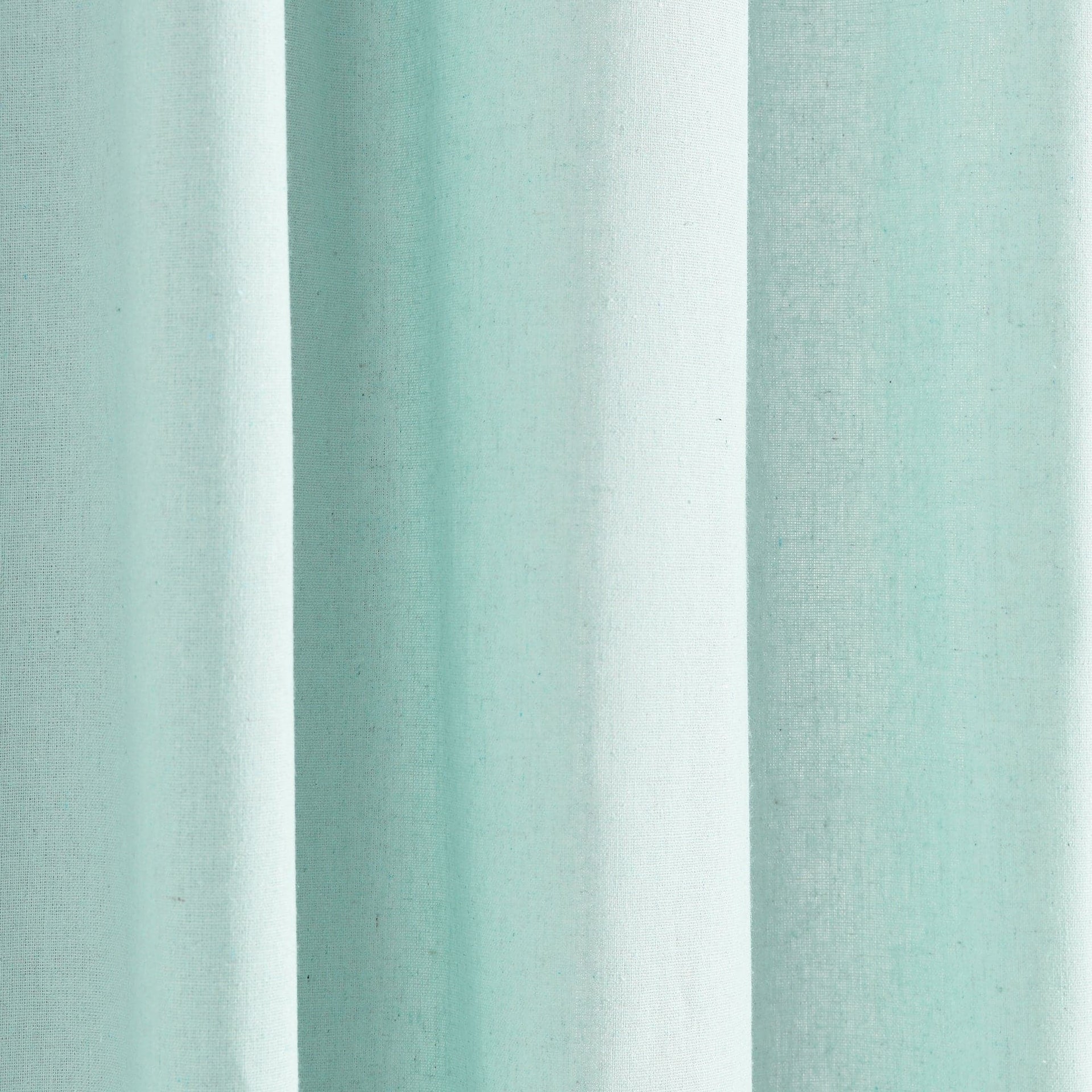 Modern Faux Linen Embroidered Edge With Attached Valance Window Curtain Panel Set