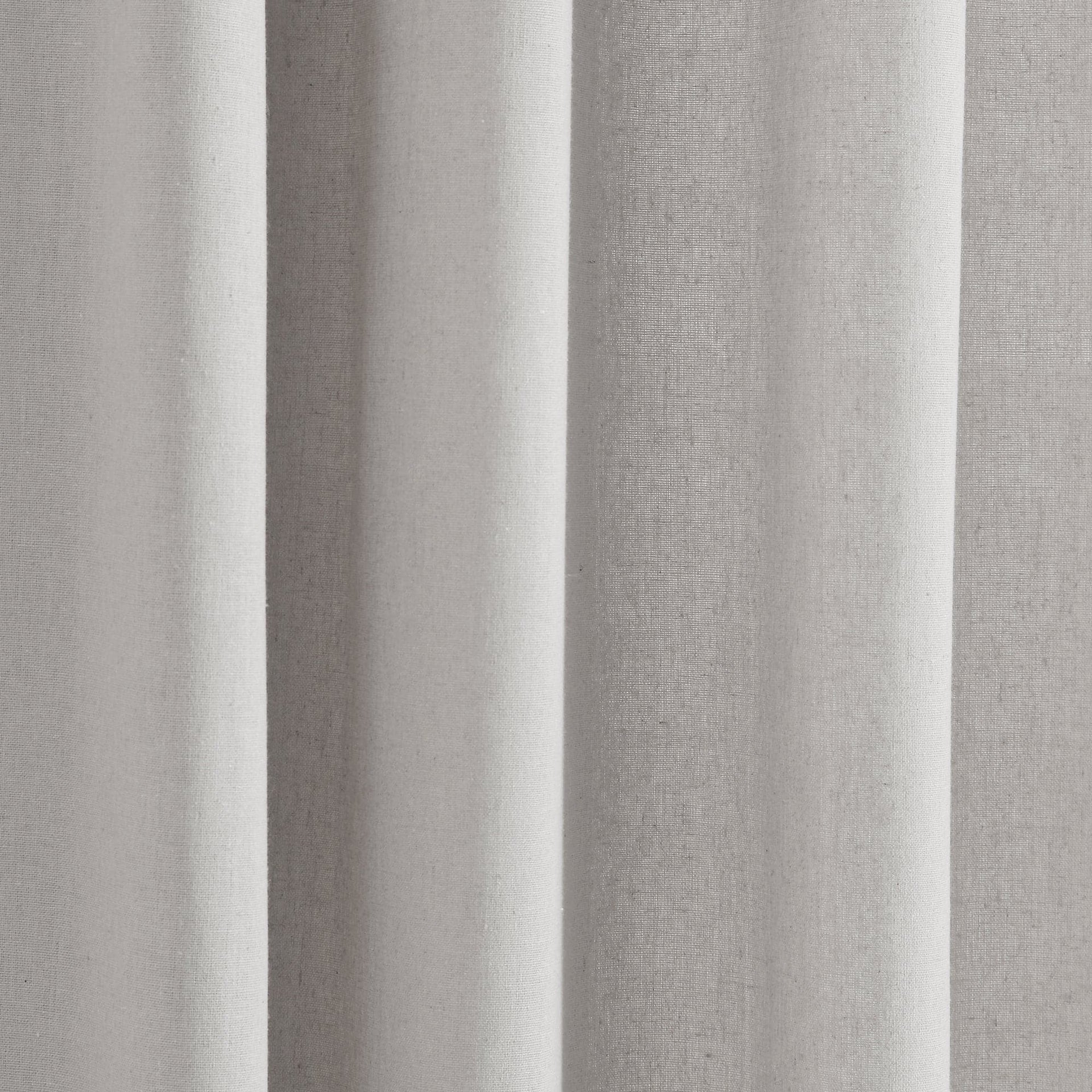 Modern Faux Linen Embroidered Edge With Attached Valance Window Curtain Panel Set