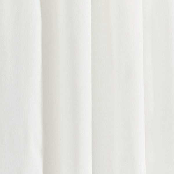 Coastal Chic Scalloped Edge Window Curtain Panel Set