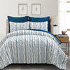 Ravello Pintuck Stripe 5 Piece Comforter Set