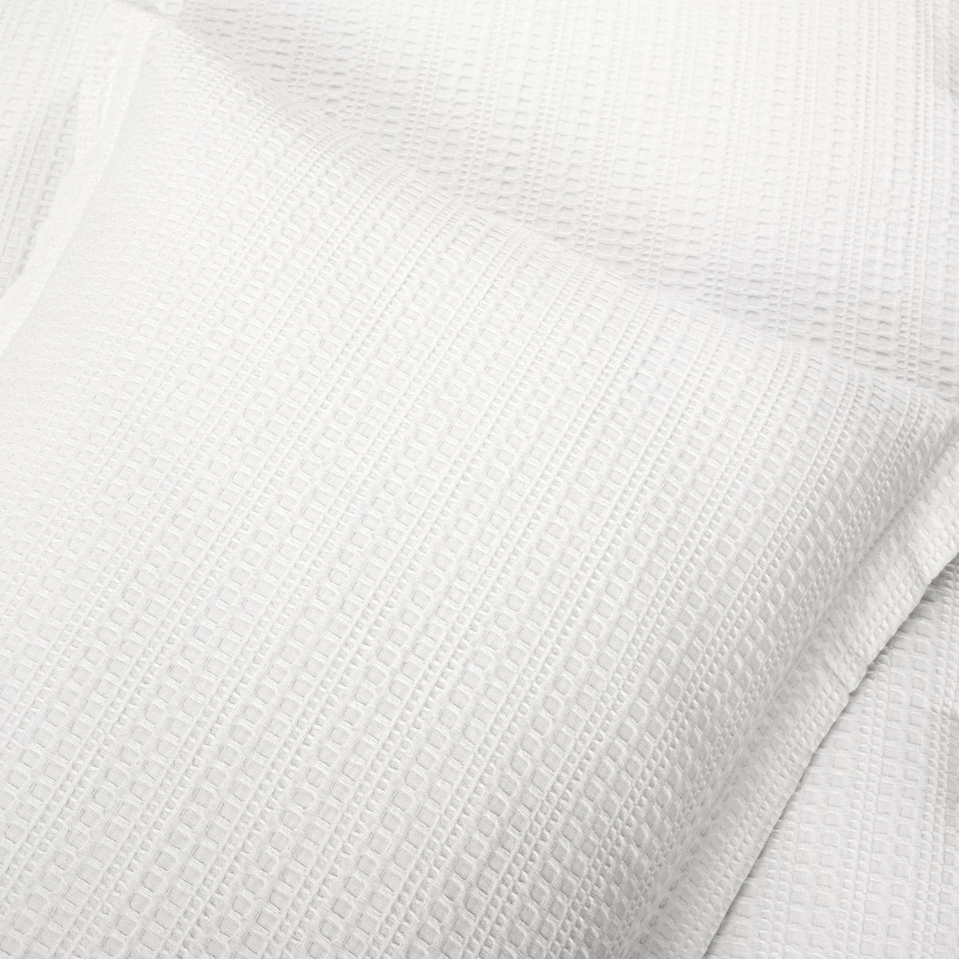 Haniya Solid Waffle Woven Cotton Textured Comforter Set