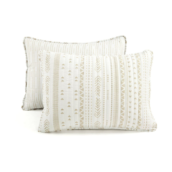 Hygge Stripe 3 Piece Quilt Set