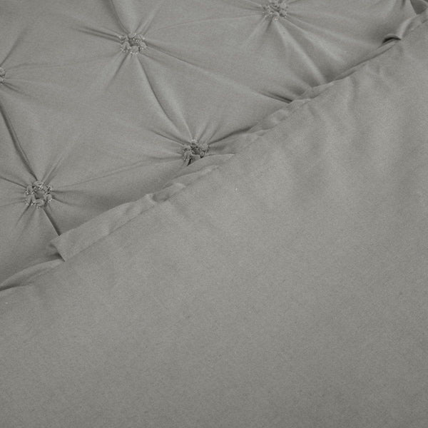Ravello Pintuck Cotton Comforter 3 Piece Set