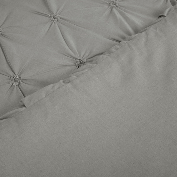 Ravello Pintuck Cotton Comforter 3 Piece Set