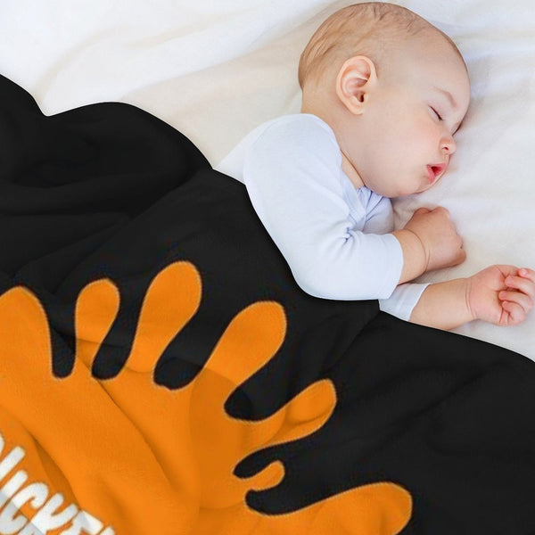 Nickelodeon Logo Classic T Shirt Gift-ready Throw Blanket