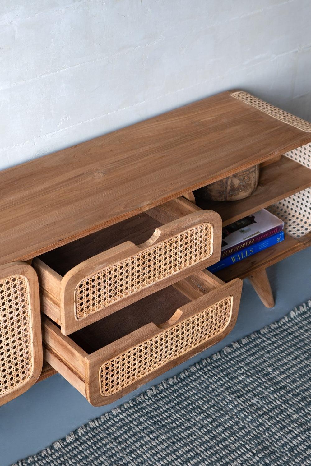 59x15x20' Teak Cabinet