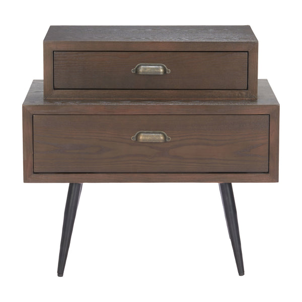 Mechy Side Table Brown