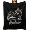 Suzuki Hayabusa Multi-functional Throw Blanket