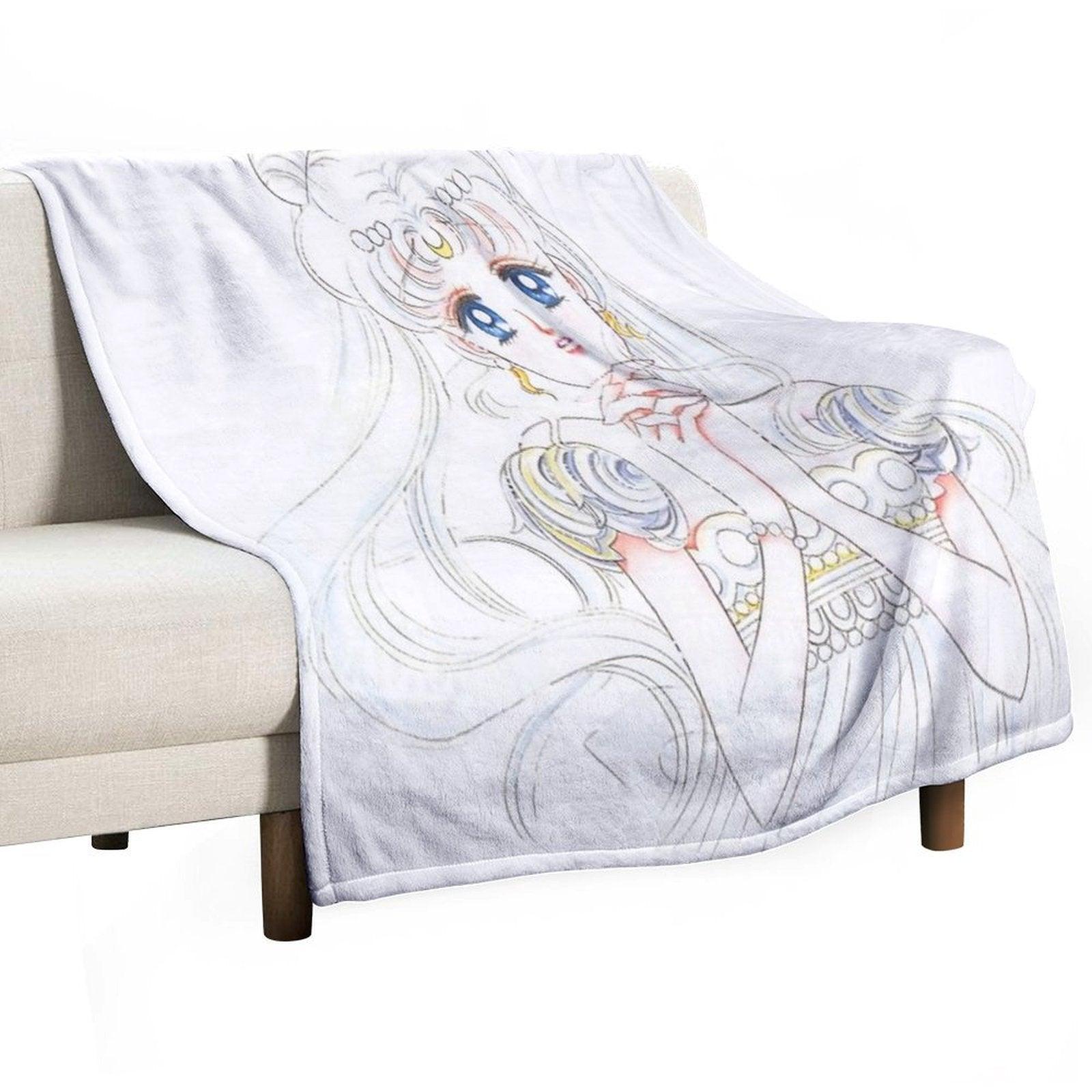 Princess Serenity Throw Blanket