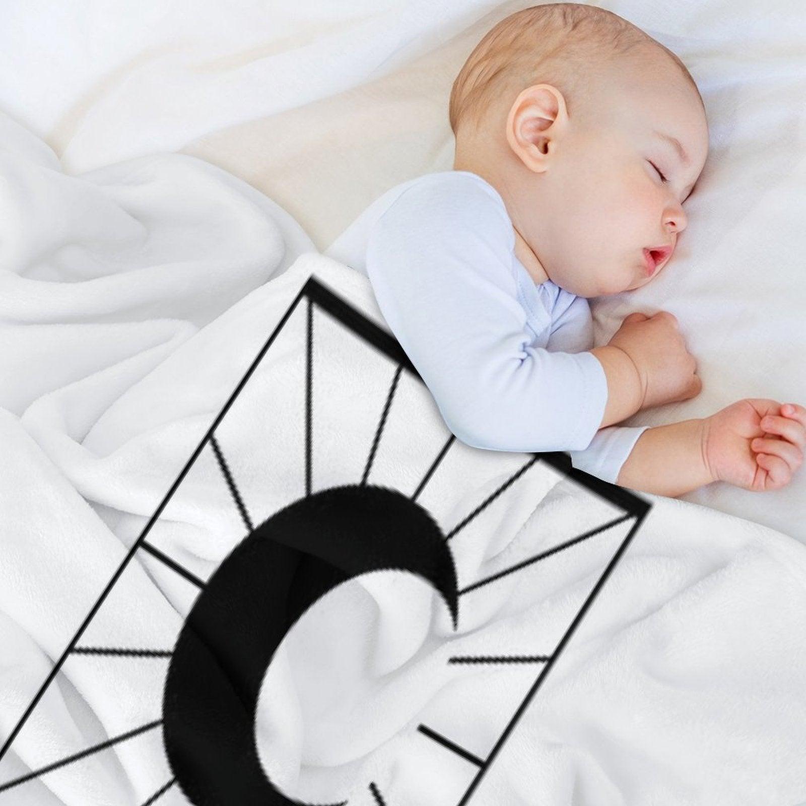 The Upper Moon One Throw Blanket