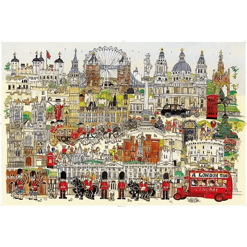 22 Styles New Puzzle 1000 Pieces For Adults Educational Game Toys Paper Adult Puzzles