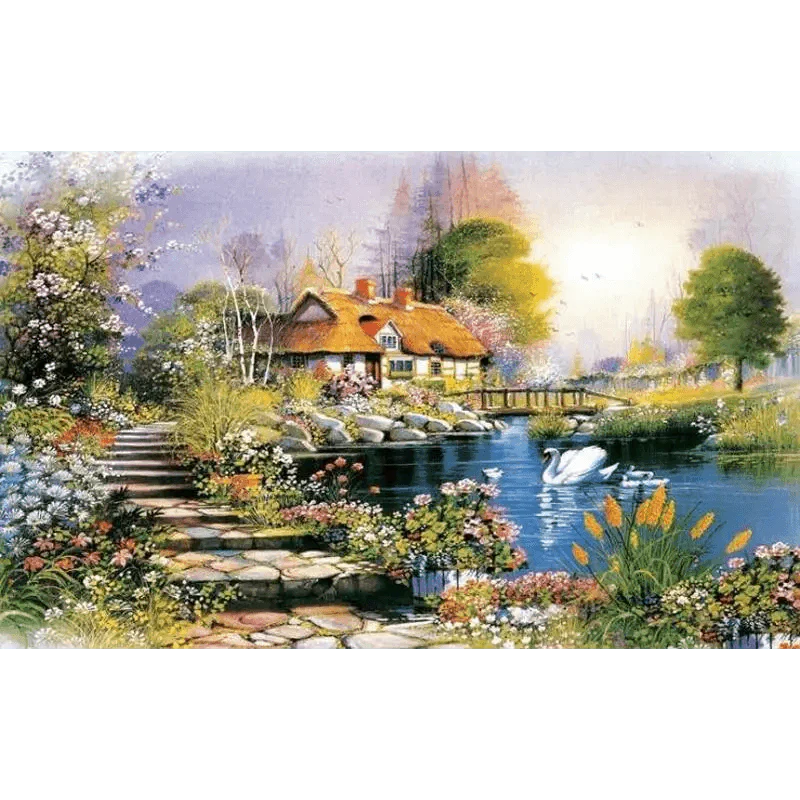 22 Styles New Puzzle 1000 Pieces For Adults Educational Game Toys Paper Adult Puzzles