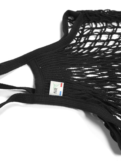Filt Black Cotton Shopper Medium-220BLKMe