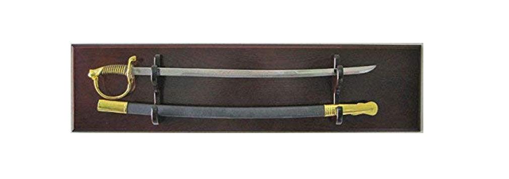 Sword Display Plaque Rack Holder Wall Rack, Alternative to Display Case ( 44