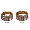 LED Gingerbread Christmas Tree Collar