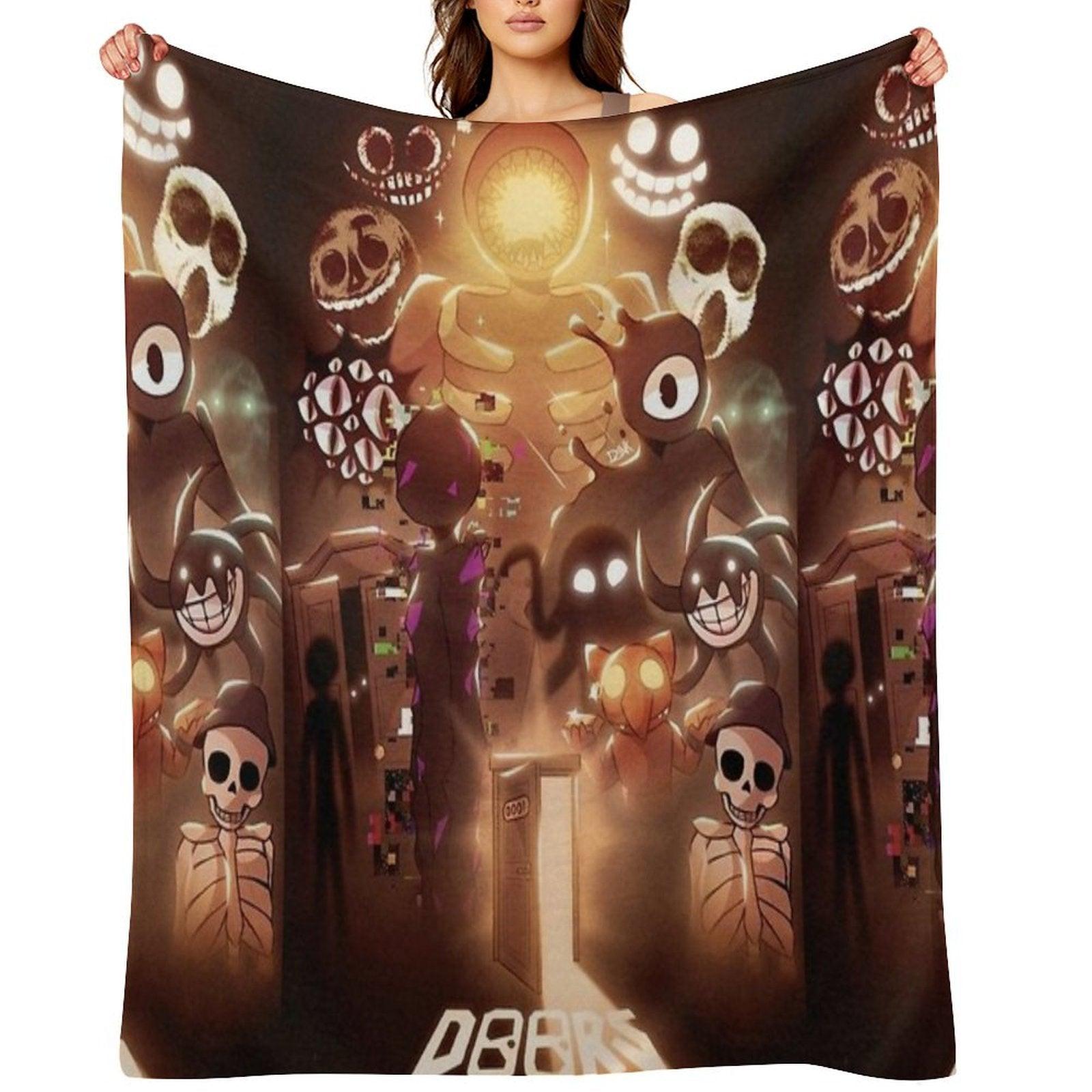 Roblox Doors,  All Team Throw Blanket