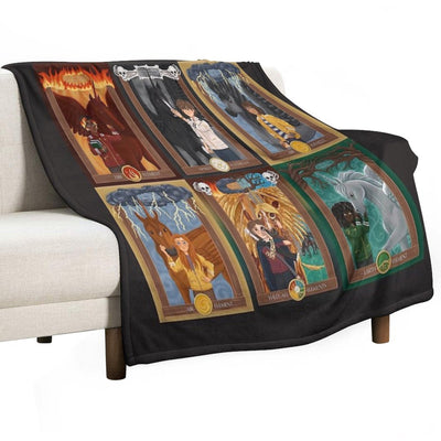 Skandar Character Portraits Versatility Throw Blanket